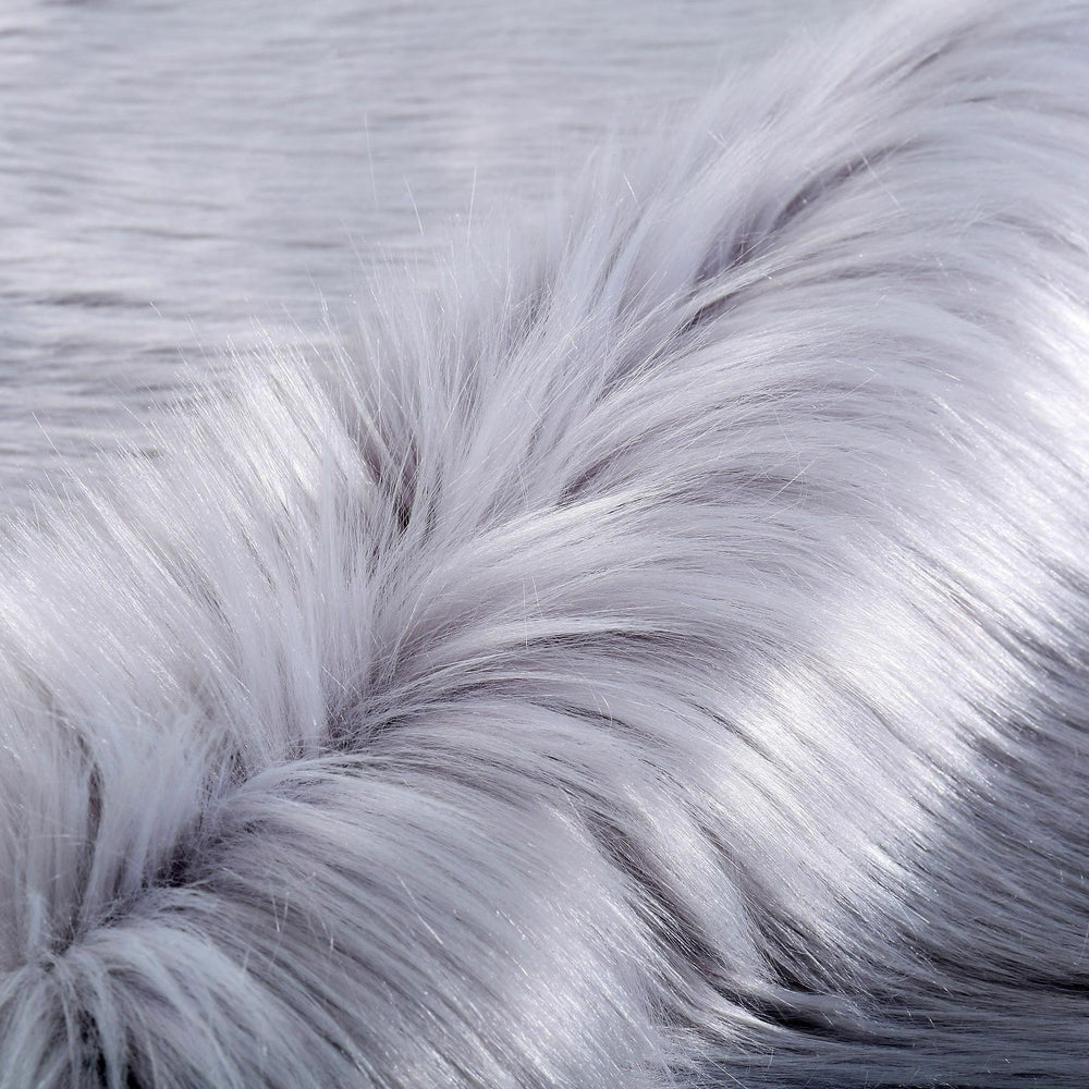 Reafort High Pile Super Soft Faux Sheepskin Rug, Chair Cover, Sofa Cover 20inx36