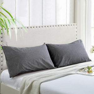 Evolive 100% Cotton Pre-Washed Pillowcase Pair 20"X30"
