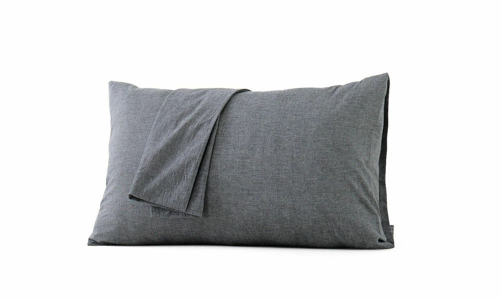 Evolive 100% Cotton Pre-Washed Pillowcase Pair 20"X30"