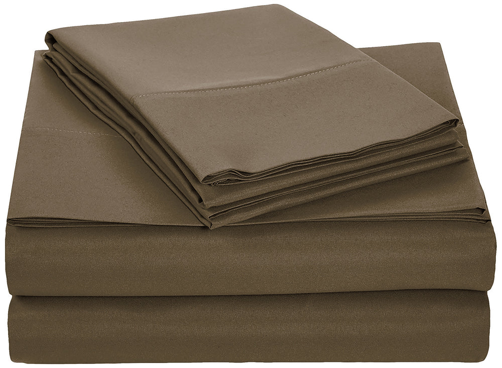 Evolive Fashion Ultra Soft Premium Microfiber Solid Sheet Set