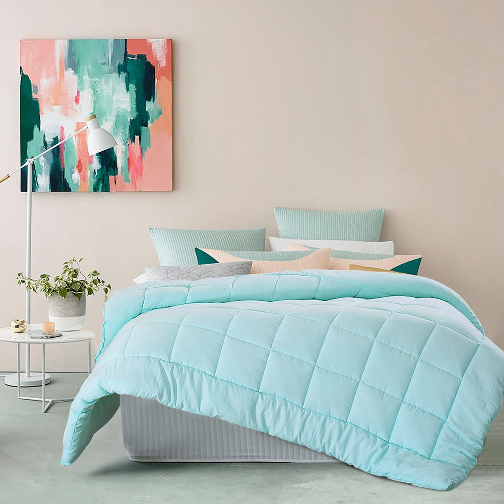 Evolive All Season PreWashed Microfiber Goose Down Alternative Comforter